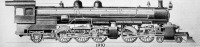 Vasuti mozdony 1910-ben